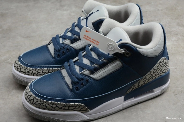 Navy”CT8532-401 Jordan 3 Air “Midnight 0814